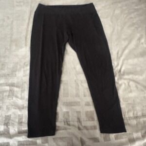 LuLaRoe Leggings Womens Tall & Curvy Black Ankle Soft Knit Stretch Plus Size